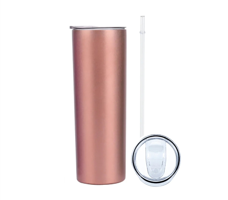 Sub rose gold skinny tumbler stainless steel 20oz