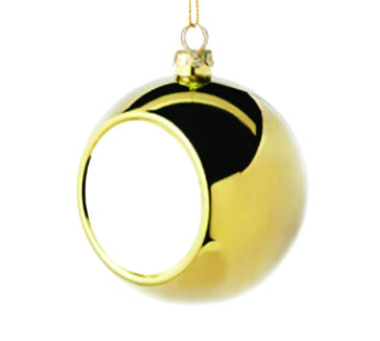 X-Mas 8cm Gold bulb