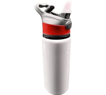 Red Aluminum Quick Spout Bottle