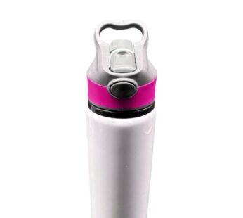 Pink Aluminum Quick Spout Bottle