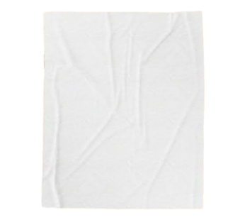 Sublimation Polyester Fleece Blanket White 100x150cm