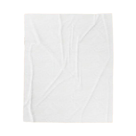 Sublimation Polyester Fleece Blanket White 100x150cm