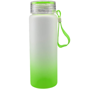 500ml Green Frosted Glass Bottle