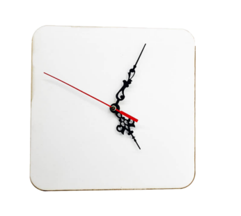 Sublimation MDF square wall clock (Pcs5)
