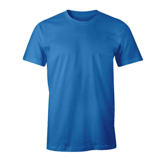Turquoise Polyester T-Shirt X Large